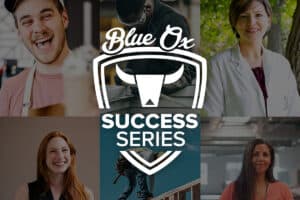 Success Series Logo on top of collage of photos of people smiling