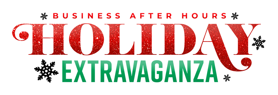 Graphic Image with Holiday Extravaganza red logo