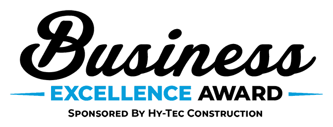 Black and Blue Business Excellence Award logo