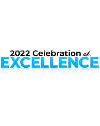 Blue and Black Logo, 2022 Celebration of Excellence